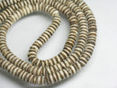 TOKO-BEADS BB111-19N Bone Seed bead (strand) 5mm BB111-19N ボーンシードビーズ（連） 5mm Asian bead & African bead  Handmade,Lampeork,bead,asia,india,ethnic,parts,accessory,beads とんぼ玉,ビーズ,トンボ玉,アジア,インド,エスニック,手作り,パーツ,アクセサリー