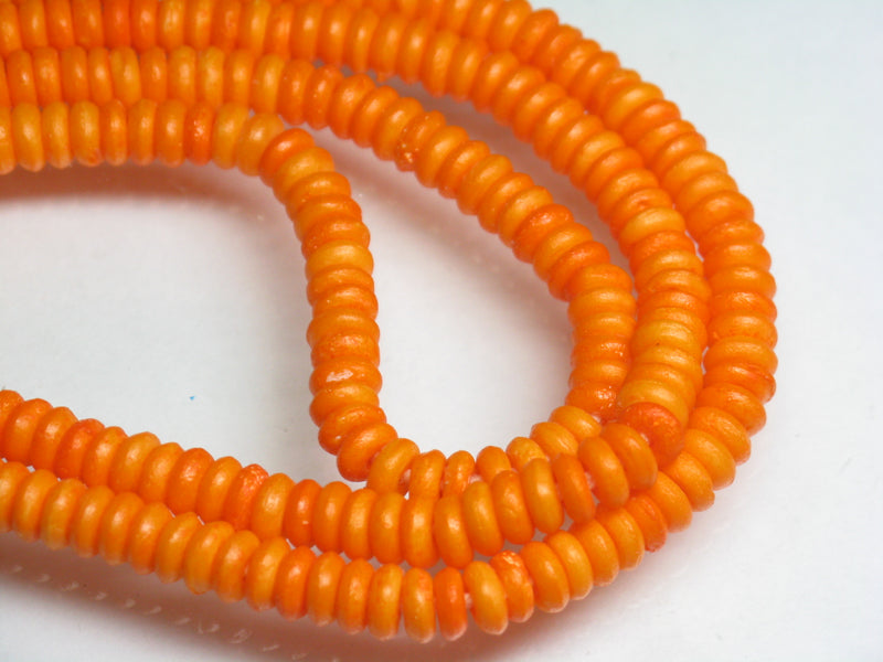TOKO-BEADS BB111N-20 Bone Seed bead (strand) 5mm BB111N-20 ボーンシードビーズ（連） 5mm Asian bead & African bead  Handmade,Lampeork,bead,asia,india,ethnic,parts,accessory,beads とんぼ玉,ビーズ,トンボ玉,アジア,インド,エスニック,手作り,パーツ,アクセサリー
