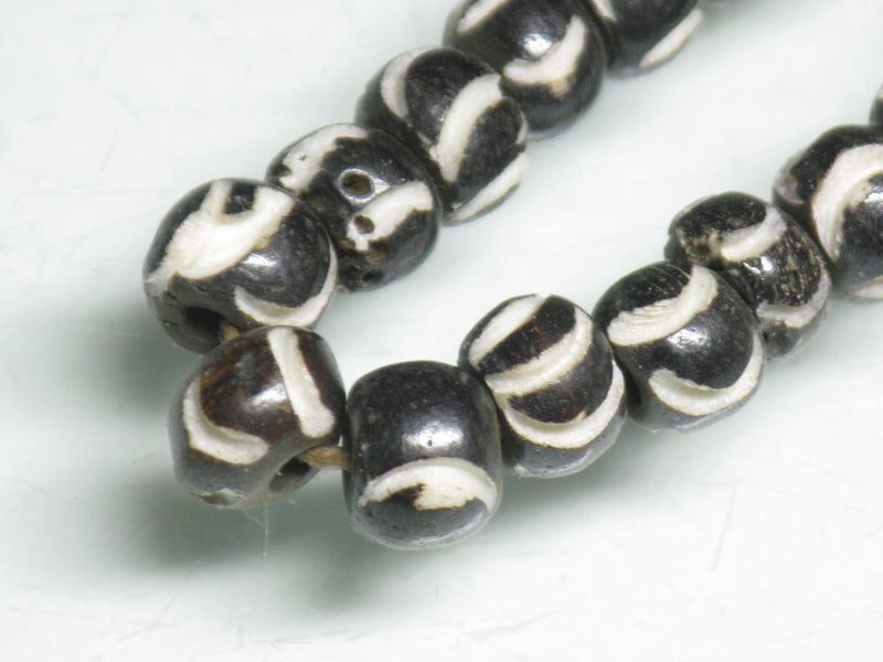 TOKO-BEADS BB112N-03 Bone bead (strand) 6.5~7mm BB112N-03 ボーンビーズ（連） 6.5~7mm Asian bead & African bead  Handmade,Lampeork,bead,asia,india,ethnic,parts,accessory,beads とんぼ玉,ビーズ,トンボ玉,アジア,インド,エスニック,手作り,パーツ,アクセサリー