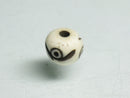 TOKO-BEADS BB113-07S Bone bead 6.5~7mm BB113-07S ボーンビーズ 6.5~7mm Asian bead & African bead  Handmade,Lampeork,bead,asia,india,ethnic,parts,accessory,beads とんぼ玉,ビーズ,トンボ玉,アジア,インド,エスニック,手作り,パーツ,アクセサリー