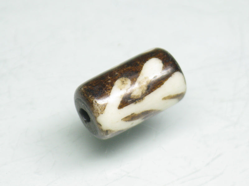 TOKO-BEADS BB114-06S Batik Bone bead 7mm BB114-06S ボーンビーズ 7mm Asian bead & African bead  Handmade,Lampeork,bead,asia,india,ethnic,parts,accessory,beads とんぼ玉,ビーズ,トンボ玉,アジア,インド,エスニック,手作り,パーツ,アクセサリー