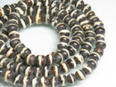 TOKO-BEADS BB116-01N Bone bead 6.5mm BB116-01N ボーンビーズ（連） 6.5mm Asian bead & African bead  Handmade,Lampeork,bead,asia,india,ethnic,parts,accessory,beads とんぼ玉,ビーズ,トンボ玉,アジア,インド,エスニック,手作り,パーツ,アクセサリー