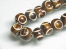 TOKO-BEADS BB116-03N Bone bead 8.5mm BB116-03N ボーンビーズ（連） 8.5mm Asian bead & African bead  Handmade,Lampeork,bead,asia,india,ethnic,parts,accessory,beads とんぼ玉,ビーズ,トンボ玉,アジア,インド,エスニック,手作り,パーツ,アクセサリー