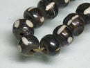 TOKO-BEADS BB116-12N Bone bead 8.5mm BB116-12N ボーンビーズ（連） 8.5mm Asian bead & African bead  Handmade,Lampeork,bead,asia,india,ethnic,parts,accessory,beads とんぼ玉,ビーズ,トンボ玉,アジア,インド,エスニック,手作り,パーツ,アクセサリー