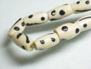 TOKO-BEADS BB118-02N Bone bead 6~7mm BB118-02N ボーンビーズ（連） 6~7mm Asian bead & African bead  Handmade,Lampeork,bead,asia,india,ethnic,parts,accessory,beads とんぼ玉,ビーズ,トンボ玉,アジア,インド,エスニック,手作り,パーツ,アクセサリー