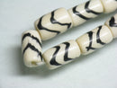 TOKO-BEADS BB118-05N Bone bead 7~8mm BB118-05N ボーンビーズ（連） 7~8mm Asian bead & African bead  Handmade,Lampeork,bead,asia,india,ethnic,parts,accessory,beads とんぼ玉,ビーズ,トンボ玉,アジア,インド,エスニック,手作り,パーツ,アクセサリー