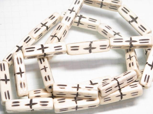 TOKO-BEADS BB118-06N Bone bead 7.5mm BB118-06N ボーンビーズ（連） 7.5mm Asian bead & African bead  Handmade,Lampeork,bead,asia,india,ethnic,parts,accessory,beads とんぼ玉,ビーズ,トンボ玉,アジア,インド,エスニック,手作り,パーツ,アクセサリー