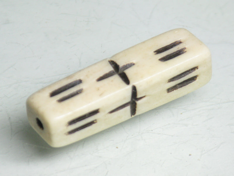 TOKO-BEADS BB118-06S Bone bead 7.5mm BB118-06S ボーンビーズ 7.5mm Asian bead & African bead  Handmade,Lampeork,bead,asia,india,ethnic,parts,accessory,beads とんぼ玉,ビーズ,トンボ玉,アジア,インド,エスニック,手作り,パーツ,アクセサリー