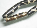 TOKO-BEADS BB119-16N Batik Bone bead 6~7mm BB119-16N ボーンビーズ（連） 6~7mm Asian bead & African bead  Handmade,Lampeork,bead,asia,india,ethnic,parts,accessory,beads とんぼ玉,ビーズ,トンボ玉,アジア,インド,エスニック,手作り,パーツ,アクセサリー