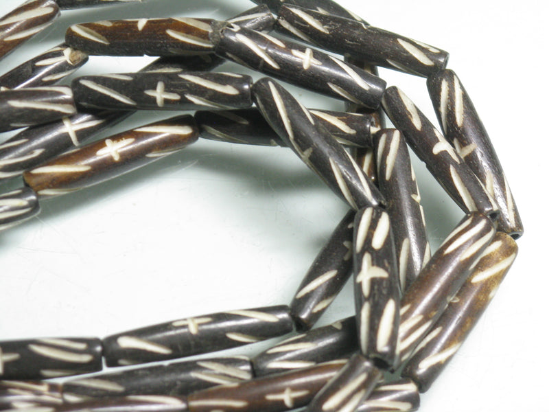 TOKO-BEADS BB119-21N Bone bead 5.5~6mm BB119-21N ボーンビーズ（連） 5.5~6mm Asian bead & African bead  Handmade,Lampeork,bead,asia,india,ethnic,parts,accessory,beads とんぼ玉,ビーズ,トンボ玉,アジア,インド,エスニック,手作り,パーツ,アクセサリー