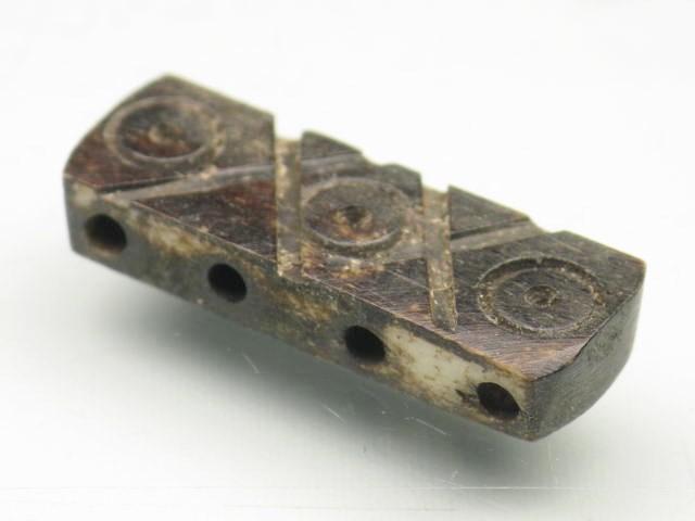 TOKO-BEADS BB120-02 Bone bead 26mm BB120-02 ボーンビーズ 26mm Asian bead & African bead  Handmade,Lampeork,bead,asia,india,ethnic,parts,accessory,beads とんぼ玉,ビーズ,トンボ玉,アジア,インド,エスニック,手作り,パーツ,アクセサリー