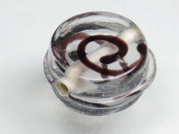 TOKO-BEADS BG099 Glass bead 12.5mm BG099 ガラスビーズ 12.5mm Asian bead & African bead  Handmade,Lampeork,bead,asia,india,ethnic,parts,accessory,beads とんぼ玉,ビーズ,トンボ玉,アジア,インド,エスニック,手作り,パーツ,アクセサリー