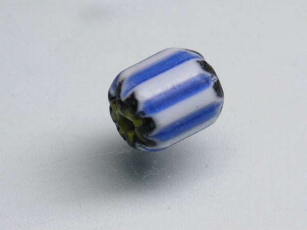 TOKO-BEADS BG112 Chevron bead 7mm BG112 シェブロンビーズ 7mm Asian bead & African bead  Handmade,Lampeork,bead,asia,india,ethnic,parts,accessory,beads とんぼ玉,ビーズ,トンボ玉,アジア,インド,エスニック,手作り,パーツ,アクセサリー