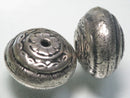 TOKO-BEADS BM101-03 Metal bead (2pcs) 24mm BM101-03 メタルビーズ（2個セット） 24mm Asian bead & African bead  Handmade,Lampeork,bead,asia,india,ethnic,parts,accessory,beads とんぼ玉,ビーズ,トンボ玉,アジア,インド,エスニック,手作り,パーツ,アクセサリー