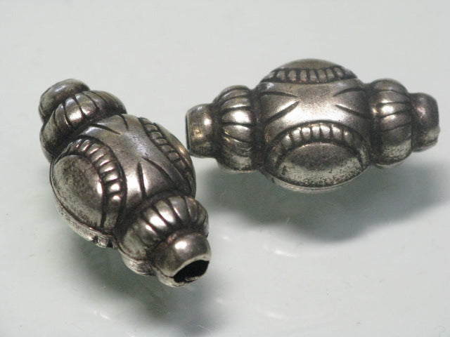 | TOKO-BEADS |BM101-10 メタルビーズ（2個セット） 15mmとんぼ玉,ビーズ,トンボ玉,アジア,インド,エスニック,手作り,パーツ,アクセサリー