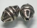 TOKO-BEADS BM101-15 Metal bead (2pcs) 13mm BM101-15 メタルビーズ（2個セット） 13mm Asian bead & African bead  Handmade,Lampeork,bead,asia,india,ethnic,parts,accessory,beads とんぼ玉,ビーズ,トンボ玉,アジア,インド,エスニック,手作り,パーツ,アクセサリー