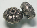 TOKO-BEADS BM101-17 Metal bead (2pcs) 18mm BM101-17 メタルビーズ（2個セット） 18mm Asian bead & African bead  Handmade,Lampeork,bead,asia,india,ethnic,parts,accessory,beads とんぼ玉,ビーズ,トンボ玉,アジア,インド,エスニック,手作り,パーツ,アクセサリー