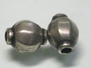 TOKO-BEADS BM101-28 Metal bead (2pcs) 11mm BM101-28 メタルビーズ（2個セット） 11mm Asian bead & African bead  Handmade,Lampeork,bead,asia,india,ethnic,parts,accessory,beads とんぼ玉,ビーズ,トンボ玉,アジア,インド,エスニック,手作り,パーツ,アクセサリー