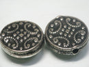 TOKO-BEADS BM101-31 Metal bead (2pcs) 21.5mm BM101-31 メタルビーズ（2個セット） 21.5mm Asian bead & African bead  Handmade,Lampeork,bead,asia,india,ethnic,parts,accessory,beads とんぼ玉,ビーズ,トンボ玉,アジア,インド,エスニック,手作り,パーツ,アクセサリー