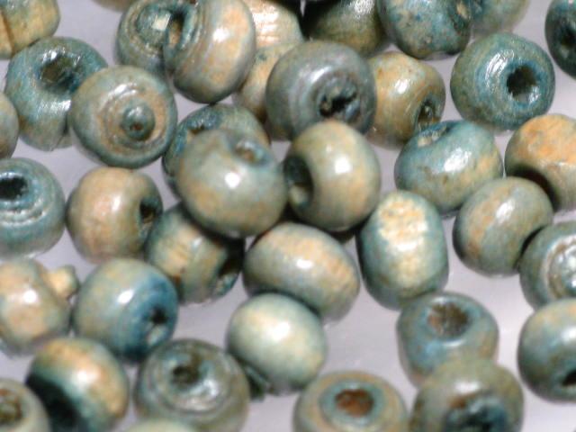 | TOKO-BEADS |BW001-39 ウッドシードビーズ3ｇ 4mmとんぼ玉,ビーズ,トンボ玉,アジア,インド,エスニック,手作り,パーツ,アクセサリー