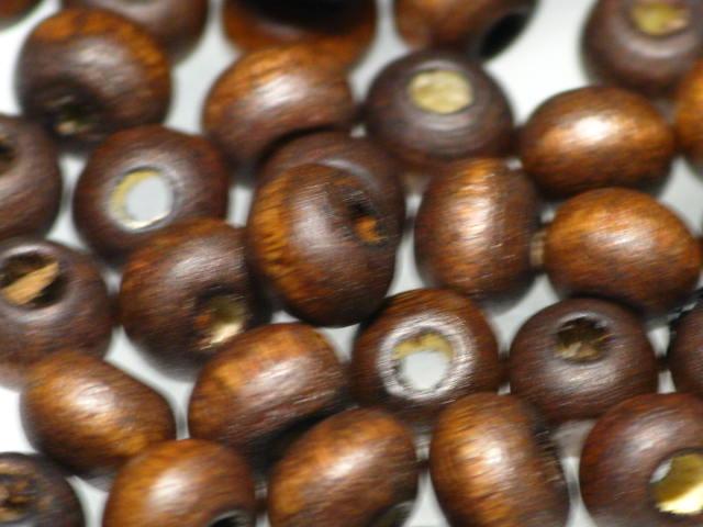 | TOKO-BEADS |BW001-60 ウッドシードビーズ3ｇ 5~6mmとんぼ玉,ビーズ,トンボ玉,アジア,インド,エスニック,手作り,パーツ,アクセサリー