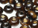 TOKO-BEADS BW001-61 Wooden Seed bead (3g) 5~6mm BW001-61 ウッドシードビーズ3ｇ 5~6mm Asian bead & African bead  Handmade,Lampeork,bead,asia,india,ethnic,parts,accessory,beads とんぼ玉,ビーズ,トンボ玉,アジア,インド,エスニック,手作り,パーツ,アクセサリー