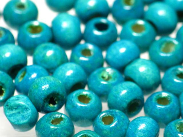 | TOKO-BEADS |BW001-72 ウッドシードビーズ3ｇ 5~6mmとんぼ玉,ビーズ,トンボ玉,アジア,インド,エスニック,手作り,パーツ,アクセサリー