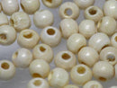 TOKO-BEADS BW001-73 Wooden Seed bead (3g) 5~6mm BW001-73 ウッドシードビーズ3ｇ 5~6mm Asian bead & African bead  Handmade,Lampeork,bead,asia,india,ethnic,parts,accessory,beads とんぼ玉,ビーズ,トンボ玉,アジア,インド,エスニック,手作り,パーツ,アクセサリー