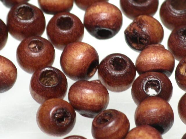 | TOKO-BEADS |BW001-78 ウッドシードビーズ3ｇ 5~6mmとんぼ玉,ビーズ,トンボ玉,アジア,インド,エスニック,手作り,パーツ,アクセサリー