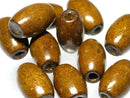 TOKO-BEADS BW002-18P Wooden bead (100pcs) 9.5mm BW002-18P ウッドビーズ（100個パック） 9.5mm Asian bead & African bead  Handmade,Lampeork,bead,asia,india,ethnic,parts,accessory,beads とんぼ玉,ビーズ,トンボ玉,アジア,インド,エスニック,手作り,パーツ,アクセサリー