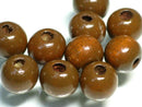TOKO-BEADS BW002-25P Wooden bead (100pcs) 9~10mm BW002-25P ウッドビーズ（100個パック） 9~10mm Asian bead & African bead  Handmade,Lampeork,bead,asia,india,ethnic,parts,accessory,beads とんぼ玉,ビーズ,トンボ玉,アジア,インド,エスニック,手作り,パーツ,アクセサリー