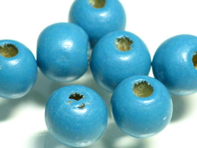 | TOKO-BEADS |BW002P-30 ウッドビーズ（100個パック） 9~10mmとんぼ玉,ビーズ,トンボ玉,アジア,インド,エスニック,手作り,パーツ,アクセサリー