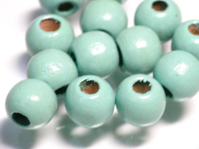 | TOKO-BEADS |BW002P-32 ウッドビーズ（100個パック） 9~10mmとんぼ玉,ビーズ,トンボ玉,アジア,インド,エスニック,手作り,パーツ,アクセサリー