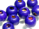 TOKO-BEADS BW002-35P Wooden bead (100pcs) 9~10mm BW002-35P ウッドビーズ（100個パック） 9~10mm Asian bead & African bead  Handmade,Lampeork,bead,asia,india,ethnic,parts,accessory,beads とんぼ玉,ビーズ,トンボ玉,アジア,インド,エスニック,手作り,パーツ,アクセサリー