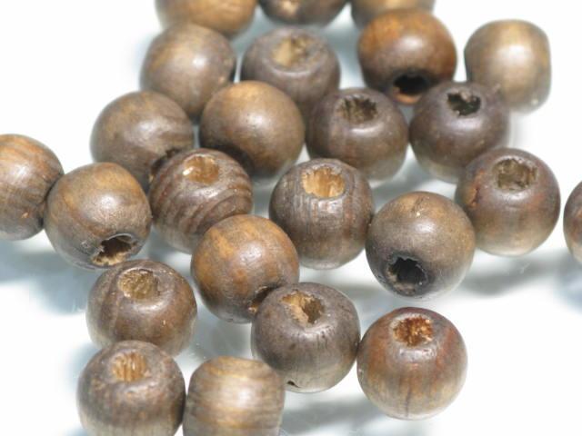 | TOKO-BEADS |BW002P-46 ウッドビーズ（100個パック） 10mmとんぼ玉,ビーズ,トンボ玉,アジア,インド,エスニック,手作り,パーツ,アクセサリー