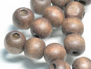 TOKO-BEADS BW002-48P Wooden bead (100pcs) 9~10mm BW002-48P ウッドビーズ（100個パック） 9~10mm Asian bead & African bead  Handmade,Lampeork,bead,asia,india,ethnic,parts,accessory,beads とんぼ玉,ビーズ,トンボ玉,アジア,インド,エスニック,手作り,パーツ,アクセサリー
