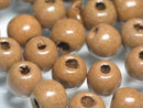 TOKO-BEADS BW002-50P Wooden bead (100pcs) 9~10mm BW002-50P ウッドビーズ（100個パック） 9~10mm Asian bead & African bead  Handmade,Lampeork,bead,asia,india,ethnic,parts,accessory,beads とんぼ玉,ビーズ,トンボ玉,アジア,インド,エスニック,手作り,パーツ,アクセサリー