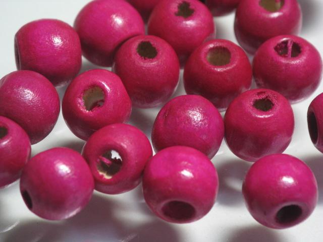 | TOKO-BEADS |BW002P-82 ウッドビーズ（100個パック） 9~10mmとんぼ玉,ビーズ,トンボ玉,アジア,インド,エスニック,手作り,パーツ,アクセサリー