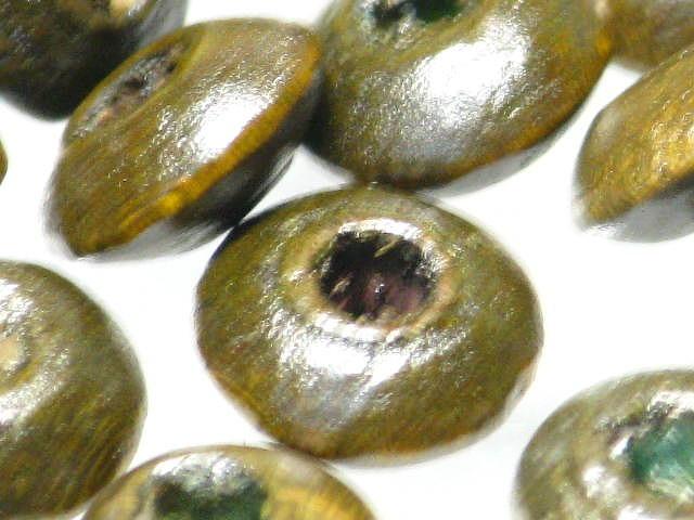 TOKO-BEADS BW003P-02 Wooden Seed bead (3g) 6mm BW003P-02 ウッドシードビーズ（３ｇ） 6mm Asian bead & African bead  Handmade,Lampeork,bead,asia,india,ethnic,parts,accessory,beads とんぼ玉,ビーズ,トンボ玉,アジア,インド,エスニック,手作り,パーツ,アクセサリー