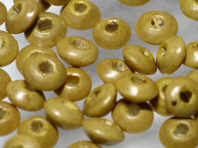 TOKO-BEADS BW003P-03 Wooden Seed bead (3g) 6mm BW003P-03 ウッドシードビーズ（３ｇ） 6mm Asian bead & African bead  Handmade,Lampeork,bead,asia,india,ethnic,parts,accessory,beads とんぼ玉,ビーズ,トンボ玉,アジア,インド,エスニック,手作り,パーツ,アクセサリー