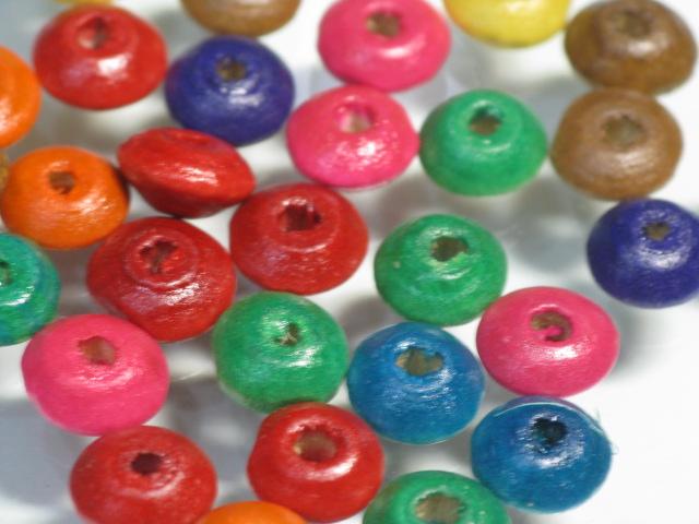 TOKO-BEADS BW003-23P Wooden Seed bead (3g) 8mm BW003-23P ウッドシードビーズ（３ｇ） 8mm Asian bead & African bead  Handmade,Lampeork,bead,asia,india,ethnic,parts,accessory,beads とんぼ玉,ビーズ,トンボ玉,アジア,インド,エスニック,手作り,パーツ,アクセサリー