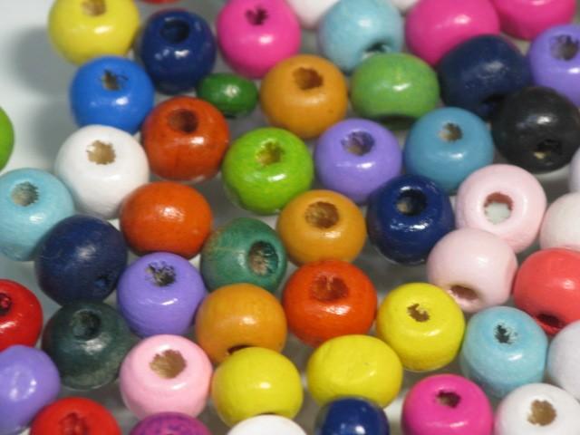 TOKO-BEADS BW003-27P Wooden bead (20ｇ) 6mm BW003-27P ミックスウッドビーズ（20ｇ） 6mm Asian bead & African bead  Handmade,Lampeork,bead,asia,india,ethnic,parts,accessory,beads とんぼ玉,ビーズ,トンボ玉,アジア,インド,エスニック,手作り,パーツ,アクセサリー