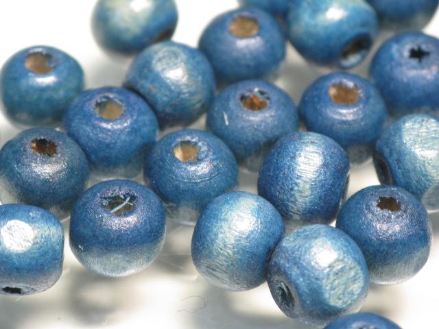 | TOKO-BEADS |BW005P-16 ウッドビーズ（100個パック） 8mmとんぼ玉,ビーズ,トンボ玉,アジア,インド,エスニック,手作り,パーツ,アクセサリー