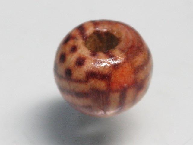 TOKO-BEADS BW006-03P Wooden bead (50pcs) 8mm BW006-03P ウッドビーズ（50個） 8mm Asian bead & African bead  Handmade,Lampeork,bead,asia,india,ethnic,parts,accessory,beads とんぼ玉,ビーズ,トンボ玉,アジア,インド,エスニック,手作り,パーツ,アクセサリー