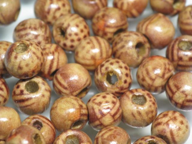 TOKO-BEADS BW006-03P Wooden bead (50pcs) 8mm BW006-03P ウッドビーズ（50個） 8mm Asian bead & African bead  Handmade,Lampeork,bead,asia,india,ethnic,parts,accessory,beads とんぼ玉,ビーズ,トンボ玉,アジア,インド,エスニック,手作り,パーツ,アクセサリー