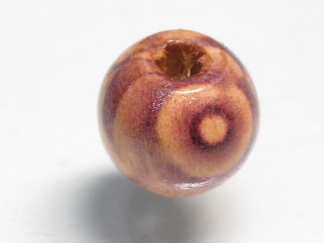 TOKO-BEADS BW006-06P Wooden bead (50pcs) 9.5mm BW006-06P ウッドビーズ（50個） 9.5mm Asian bead & African bead  Handmade,Lampeork,bead,asia,india,ethnic,parts,accessory,beads とんぼ玉,ビーズ,トンボ玉,アジア,インド,エスニック,手作り,パーツ,アクセサリー