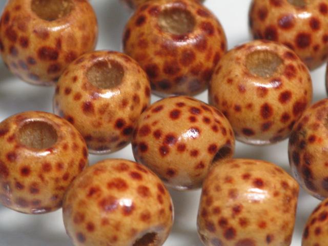 TOKO-BEADS BW006-09P Wooden bead (50pcs) 10mm BW006-09P ウッドビーズ（50個） 10mm Asian bead & African bead  Handmade,Lampeork,bead,asia,india,ethnic,parts,accessory,beads とんぼ玉,ビーズ,トンボ玉,アジア,インド,エスニック,手作り,パーツ,アクセサリー