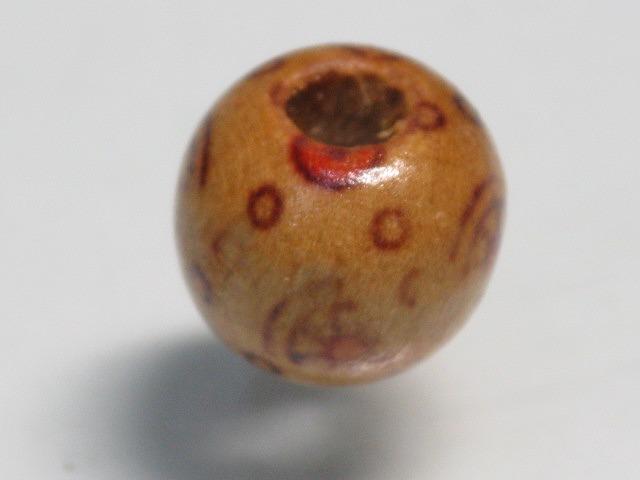 TOKO-BEADS BW006-11P Wooden bead (50pcs) 9.5mm BW006-11P ウッドビーズ（50個） 9.5mm Asian bead & African bead  Handmade,Lampeork,bead,asia,india,ethnic,parts,accessory,beads とんぼ玉,ビーズ,トンボ玉,アジア,インド,エスニック,手作り,パーツ,アクセサリー
