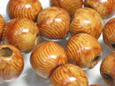 TOKO-BEADS BW006-15P Wooden bead (50pcs) 12mm BW006-15P ウッドビーズ（50個） 12mm Asian bead & African bead  Handmade,Lampeork,bead,asia,india,ethnic,parts,accessory,beads とんぼ玉,ビーズ,トンボ玉,アジア,インド,エスニック,手作り,パーツ,アクセサリー