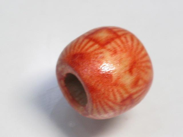 TOKO-BEADS BW006-18P Wooden bead (50pcs) 12mm BW006-18P ウッドビーズ（50個） 12mm Asian bead & African bead  Handmade,Lampeork,bead,asia,india,ethnic,parts,accessory,beads とんぼ玉,ビーズ,トンボ玉,アジア,インド,エスニック,手作り,パーツ,アクセサリー